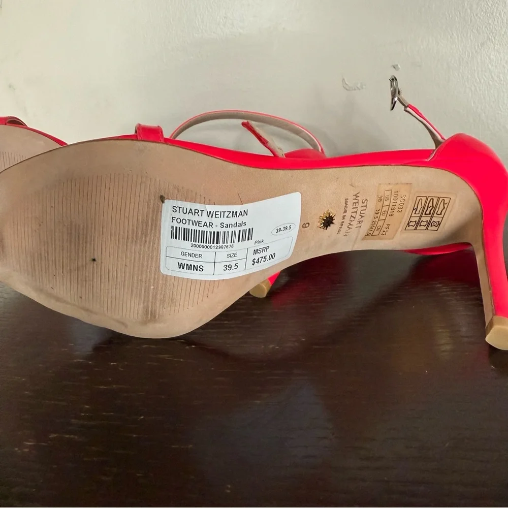 ⭐️ Stuart Weitzman Hot Pink Heels